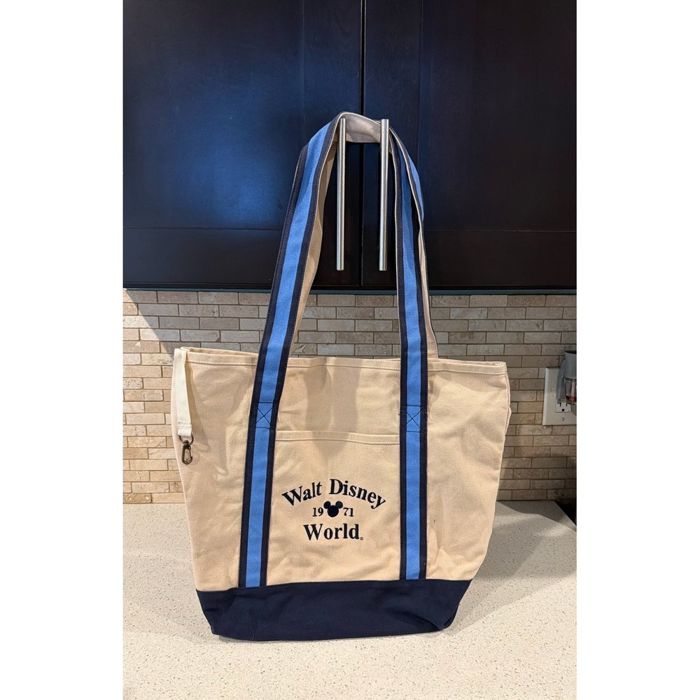 Vintage Walt Disney World 1971‎ Canvas Tote Beach Bag